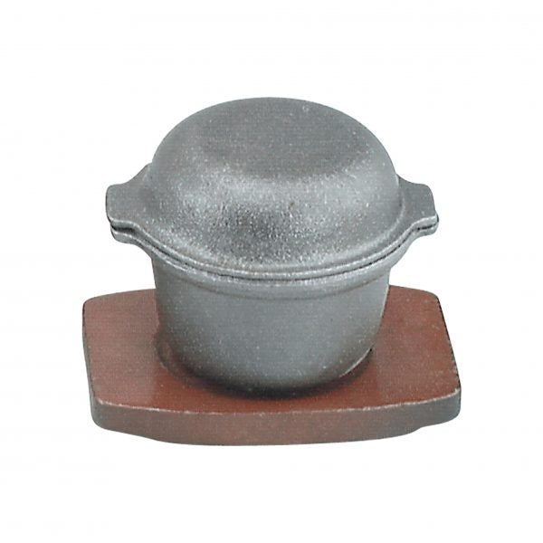 Cast Iron Garlic Prawn Pot from Chef Inox. made out of Cast iron and sold in boxes of 1. Hospitality quality at wholesale price with The Flying Fork!