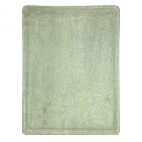 Rectangle Serving Board With Handle - 360x180x15mm, Mangowood, Green from Chef Inox. made out of Mangowood and sold in boxes of 1. Hospitality quality at wholesale price with The Flying Fork!