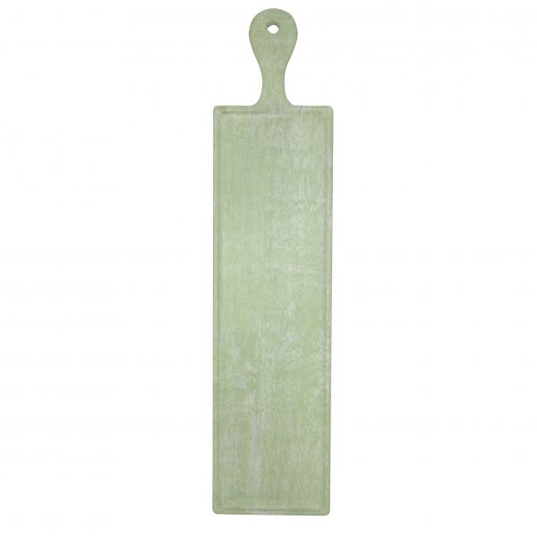 Rectangle Serving Board With Handle - 670x850x200mm, Mangowood, Green from Chef Inox. made out of Mangowood and sold in boxes of 1. Hospitality quality at wholesale price with The Flying Fork!