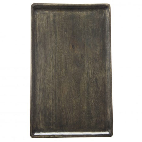 Rectangle Serving Board - 430x250x15mm, Mangowood, Dark from Chef Inox. made out of Mangowood and sold in boxes of 1. Hospitality quality at wholesale price with The Flying Fork!