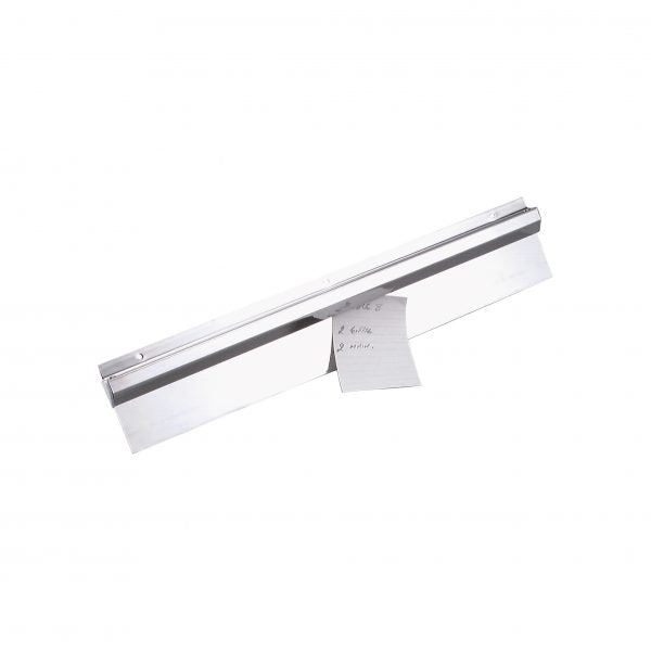 Non-Clip Check Holder - 1100mm, Stainless Steel from Chef Inox. made out of Stainless Steel and sold in boxes of 12. Hospitality quality at wholesale price with The Flying Fork!
