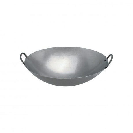 Iron Wok - 600mm from Chef Inox. made out of Cast iron and sold in boxes of 1. Hospitality quality at wholesale price with The Flying Fork!