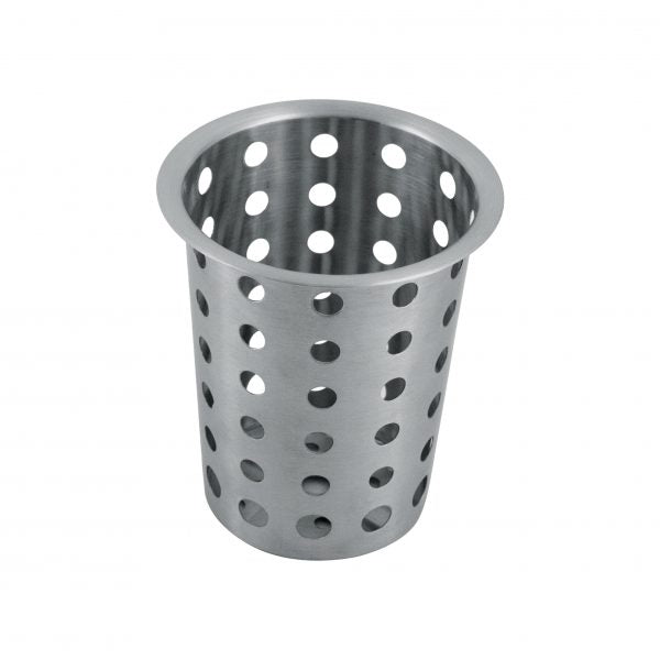 Cylinder Flatware Utensil Holder - 90x135mm, Stainless Steel from Chef Inox. made out of Stainless Steel and sold in boxes of 6. Hospitality quality at wholesale price with The Flying Fork!