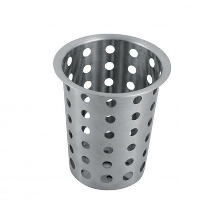 Cylinder Flatware Utensil Holder - 90x135mm, Stainless Steel from Chef Inox. made out of Stainless Steel and sold in boxes of 6. Hospitality quality at wholesale price with The Flying Fork!