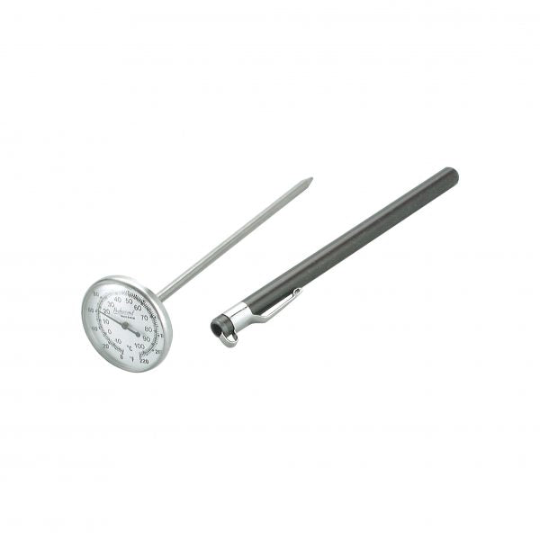 Dual Pocket Thermometer - 32mm from Chef Inox. made out of Stainless Steel and sold in boxes of 1. Hospitality quality at wholesale price with The Flying Fork!