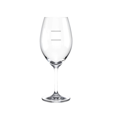 Melody Chianti - 375Ml, Double Pour Line from Ryner Glass. Pour line printed and sold in boxes of 24. Hospitality quality at wholesale price with The Flying Fork!