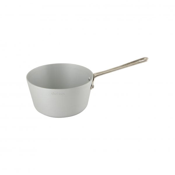 Premier Anodised Saucepan - 3.5Lt, 220x110mm, Aluminum from Chef Inox. made out of Aluminium and sold in boxes of 1. Hospitality quality at wholesale price with The Flying Fork!