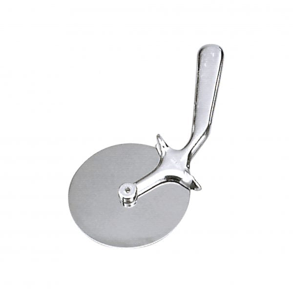 Pizza Cutter - 95mm, Aluminium Handle from Chef Inox. made out of Stainless Steel and sold in boxes of 1. Hospitality quality at wholesale price with The Flying Fork!