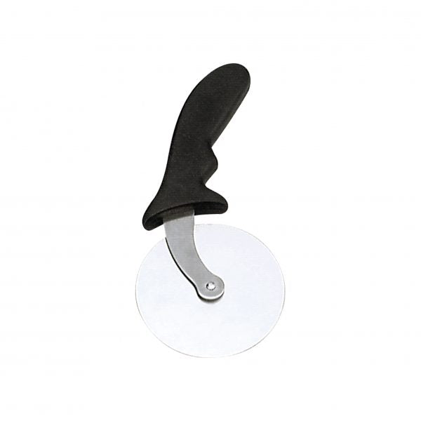 Pizza Cutter - Plastic Handle - 100mm from Chef Inox. made out of Stainless Steel and sold in boxes of 12. Hospitality quality at wholesale price with The Flying Fork!