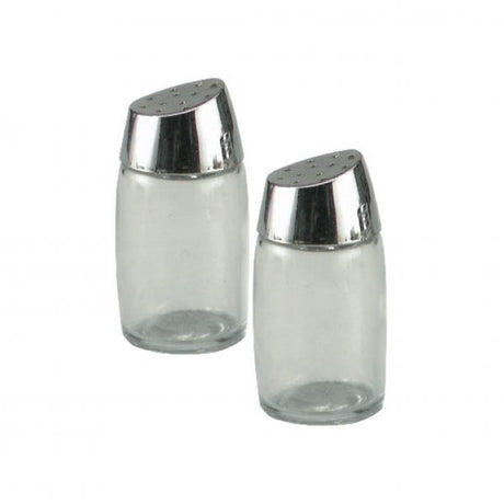City Squire Salt & Pepper Shaker - 60ml from Chef Inox. made out of Glass and sold in boxes of 12. Hospitality quality at wholesale price with The Flying Fork!