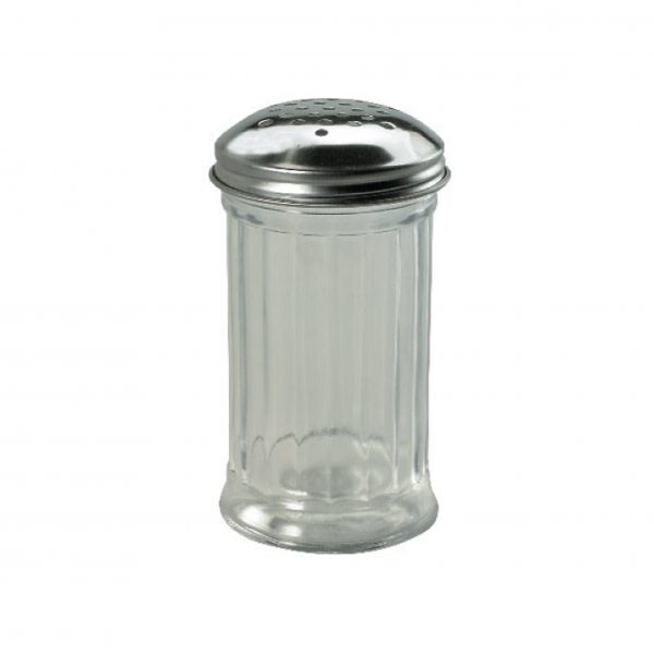 Glass Cheese Shaker - 355ml from Chef Inox. made out of Glass and sold in boxes of 12. Hospitality quality at wholesale price with The Flying Fork!