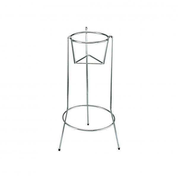 Chrome Ice Bucket Stand from Chef Inox. made out of Stainless Steel and sold in boxes of 5. Hospitality quality at wholesale price with The Flying Fork!