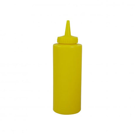 Squeeze Bottle - 340ml, Yellow from Chef Inox. made out of Polyethylene and sold in boxes of 12. Hospitality quality at wholesale price with The Flying Fork!
