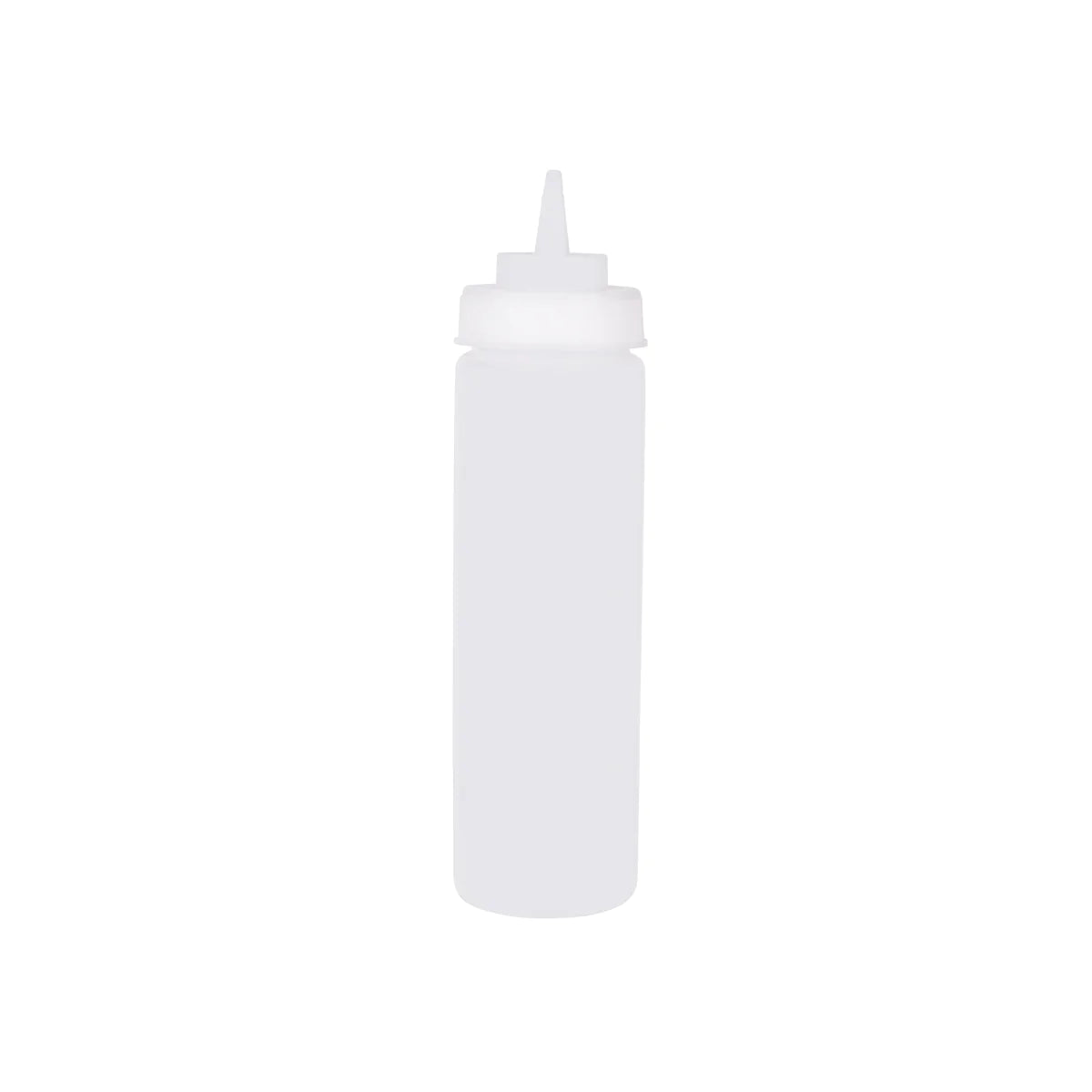 Wide Mouth Squeeze Bottle - 720ml, Clear from Chef Inox. made out of Polypropylene and sold in boxes of 12. Hospitality quality at wholesale price with The Flying Fork!