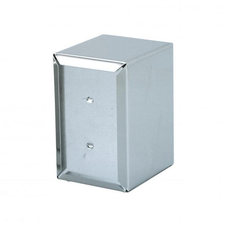 E Fold Napkin Dispenser - 160x100x125mm from Chef Inox. made out of Stainless Steel and sold in boxes of 1. Hospitality quality at wholesale price with The Flying Fork!