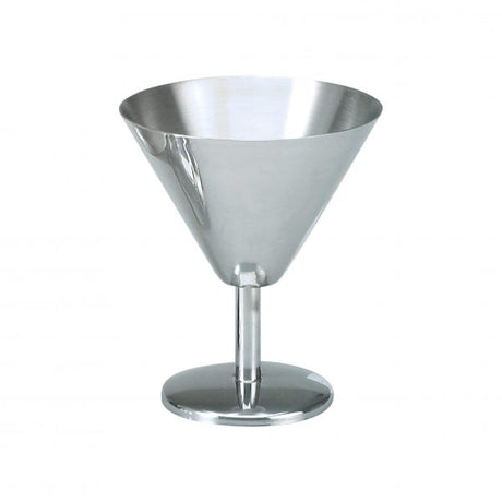 Seafood Cocktail - 15ml, On Stem from Chef Inox. made out of Stainless Steel and sold in boxes of 10. Hospitality quality at wholesale price with The Flying Fork!