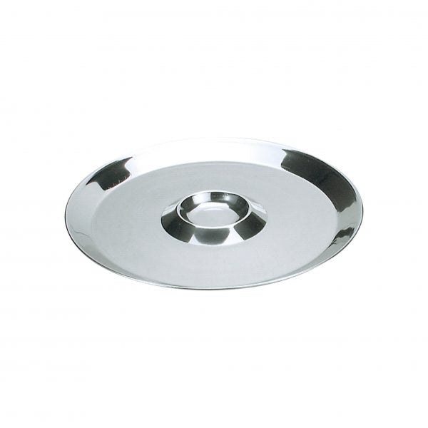 Oyster Plate - 250mm from Chef Inox. made out of Stainless Steel and sold in boxes of 1. Hospitality quality at wholesale price with The Flying Fork!