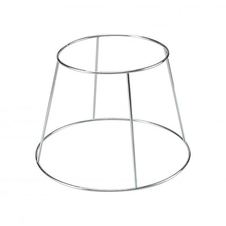 Seafood Platter Stand - 190mm from Chef Inox. made out of Chrome Plated and sold in boxes of 10. Hospitality quality at wholesale price with The Flying Fork!