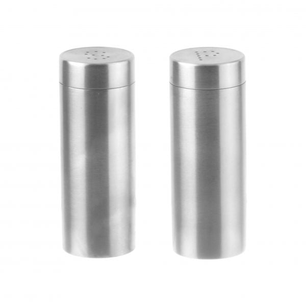 Salt & Pepper Shaker - 18-10, 60ml from Chef Inox. made out of Stainless Steel and sold in boxes of 6. Hospitality quality at wholesale price with The Flying Fork!
