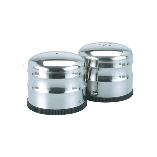 Mini-Jumbo Salt & Pepper Shaker - 60ml from Chef Inox. made out of Stainless Steel and sold in boxes of 1. Hospitality quality at wholesale price with The Flying Fork!