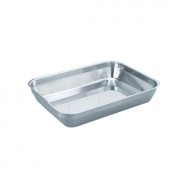 Roast Pan - 410x310x75mm from Inox Macel. made out of Stainless Steel and sold in boxes of 1. Hospitality quality at wholesale price with The Flying Fork!