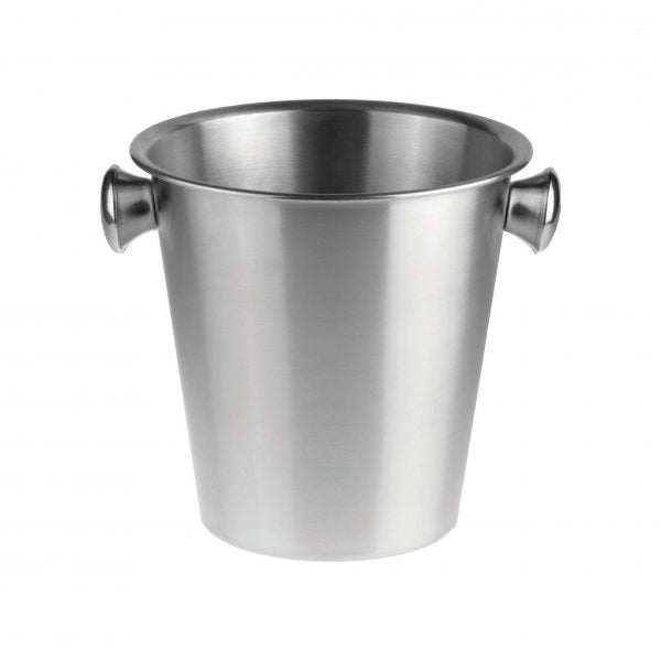 Satin Ice Bucket - 175mm, 4.0Lt from Chef Inox. made out of Stainless Steel and sold in boxes of 6. Hospitality quality at wholesale price with The Flying Fork!