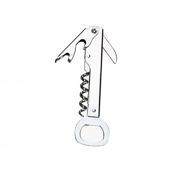 Waiters Friend (4 Uses) - Chrome from Ghidini. made out of Chrome and sold in boxes of 1. Hospitality quality at wholesale price with The Flying Fork!