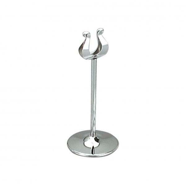 Table Number Stand - 460mm, Stainless Steel from Chef Inox. made out of Stainless Steel and sold in boxes of 1. Hospitality quality at wholesale price with The Flying Fork!