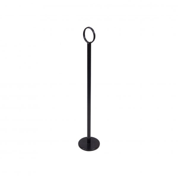 Table Number Stand - 200mm, Black from Chef Inox. made out of Steel Plated and sold in boxes of 20. Hospitality quality at wholesale price with The Flying Fork!