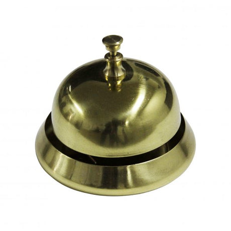 Call Bell - Brass from Chef Inox. made out of Brass Plated and sold in boxes of 1. Hospitality quality at wholesale price with The Flying Fork!