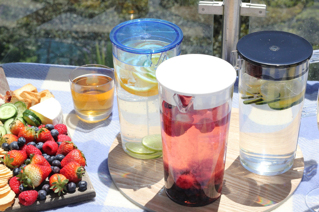 Palm Unbreakable Jug and Blue Lid 1.3Lt: Pack of 4