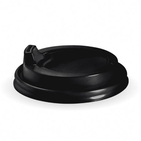 PS Large Sipper Lid - 8, 12, 16 And 20oz, 90mm, White (Box of 1000) from BioPak. Compostable, made out of Bioplastic and sold in boxes of 1. Hospitality quality at wholesale price with The Flying Fork!
