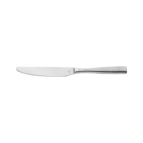 Table Knife - Solid Handle - Ringo from Fortessa. made out of Stainless Steel and sold in boxes of 12. Hospitality quality at wholesale price with The Flying Fork!