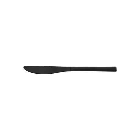 Dessert Knife - Arezzo, Black from Fortessa. made out of Stainless Steel and sold in boxes of 12. Hospitality quality at wholesale price with The Flying Fork!
