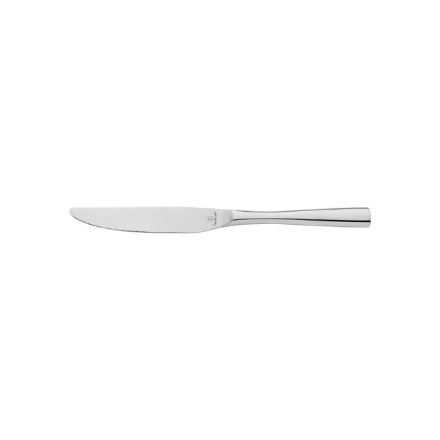 Dessert Knife - Solid Handle - Lucca from Fortessa. made out of Stainless Steel and sold in boxes of 12. Hospitality quality at wholesale price with The Flying Fork!