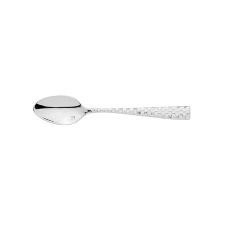 Coffee Spoon - Lucca Faceted from Fortessa. made out of Stainless Steel and sold in boxes of 12. Hospitality quality at wholesale price with The Flying Fork!