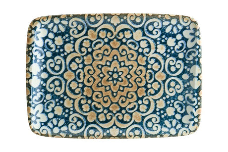 Rectangular Platter - 230Mm, Alhambra from Bonna. Patterned, made out of Ceramic and sold in boxes of 12. Hospitality quality at wholesale price with The Flying Fork!