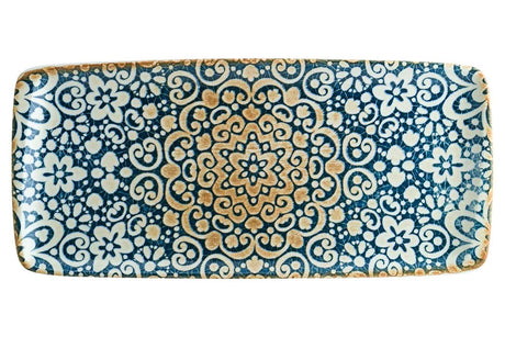Rectangular Platter - 340Mm, Alhambra from Bonna. Patterned, made out of Ceramic and sold in boxes of 12. Hospitality quality at wholesale price with The Flying Fork!