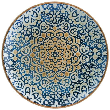 Round Coupe Plate - 210Mm, Alhambra from Bonna. Patterned, made out of Ceramic and sold in boxes of 12. Hospitality quality at wholesale price with The Flying Fork!