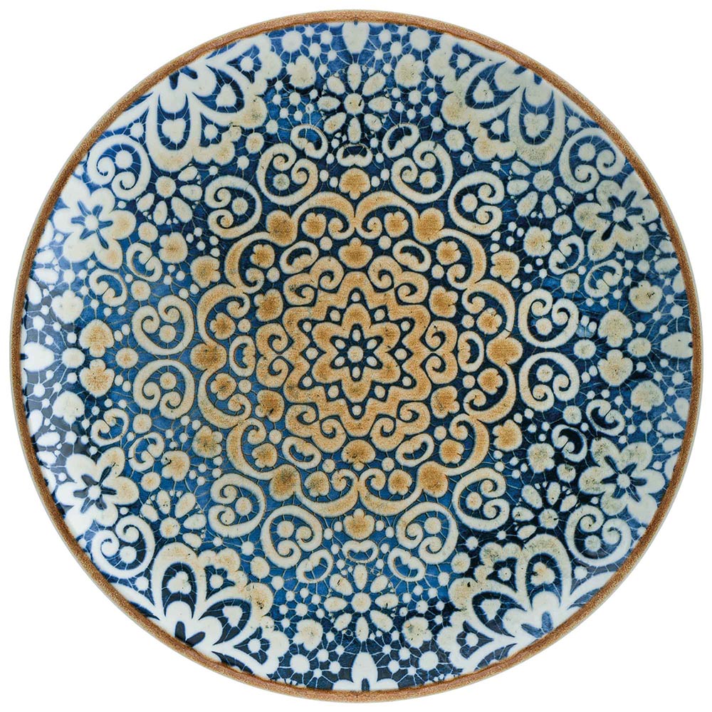 Round Coupe Plate - 270Mm, Alhambra from Bonna. Patterned, made out of Ceramic and sold in boxes of 12. Hospitality quality at wholesale price with The Flying Fork!
