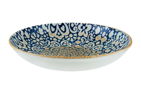 Round Bowl - Flared, 230Mm, Alhambra from Bonna. Patterns and with flared edges, made out of Ceramic and sold in boxes of 6. Hospitality quality at wholesale price with The Flying Fork!