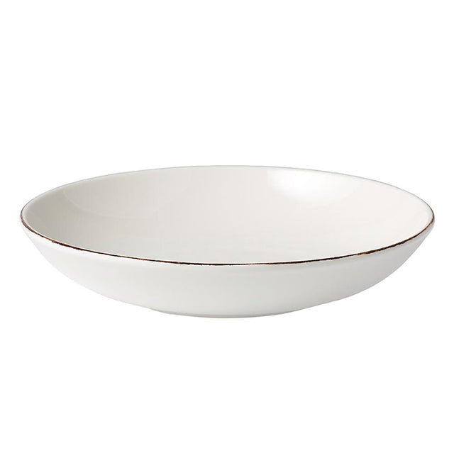 Round Bowl - Flared, 230Mm, Retro from Bonna. Flared edges, made out of Ceramic and sold in boxes of 6. Hospitality quality at wholesale price with The Flying Fork!
