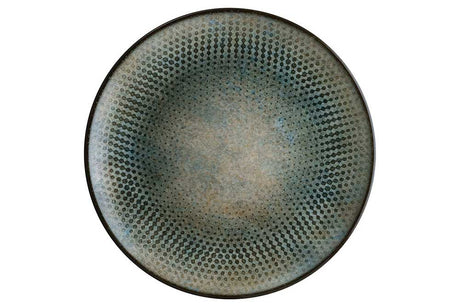 Round Coupe Plate - 210Mm, Lenta Ash from Bonna. Patterned, made out of Ceramic and sold in boxes of 12. Hospitality quality at wholesale price with The Flying Fork!