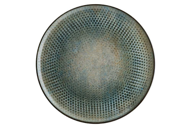 Round Platter - 320Mm, Lenta Ash from Bonna. Patterned, made out of Ceramic and sold in boxes of 6. Hospitality quality at wholesale price with The Flying Fork!