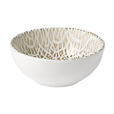 Round Deep Bowl - 130Mm, Lapya Wood from Bonna. Patterned, made out of Ceramic and sold in boxes of 12. Hospitality quality at wholesale price with The Flying Fork!