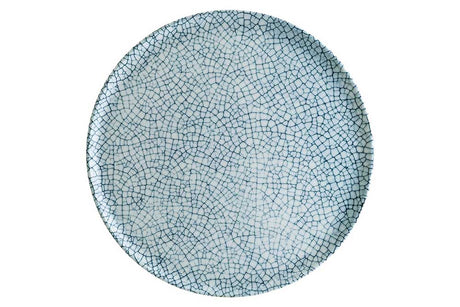 Round Platter - 320Mm, Mito Denim from Bonna. Patterned, made out of Ceramic and sold in boxes of 6. Hospitality quality at wholesale price with The Flying Fork!
