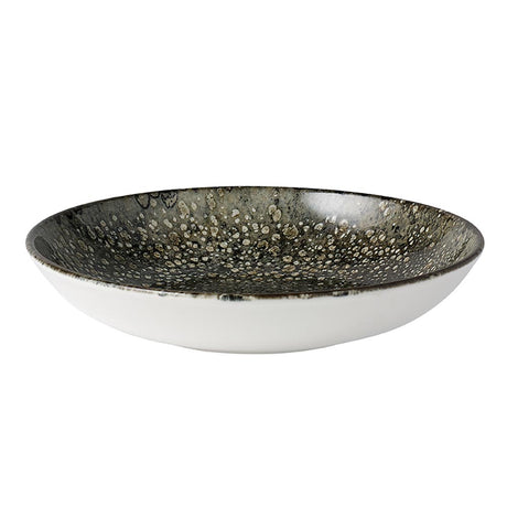 Round Bowl - Flared, 230Mm, Stella Wood from Bonna. Patterns and with flared edges, made out of Ceramic and sold in boxes of 6. Hospitality quality at wholesale price with The Flying Fork!