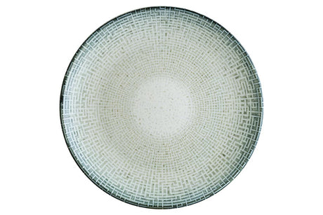 Round Coupe Plate - 210Mm, Maze from Bonna. Patterned, made out of Ceramic and sold in boxes of 12. Hospitality quality at wholesale price with The Flying Fork!