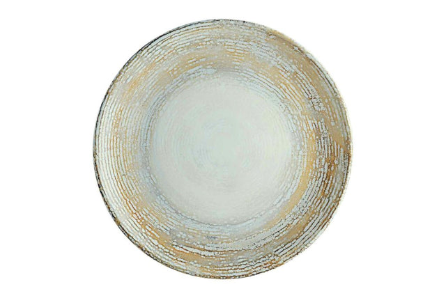 Round Coupe Plate - 210Mm, Patera from Bonna. Patterned, made out of Ceramic and sold in boxes of 12. Hospitality quality at wholesale price with The Flying Fork!
