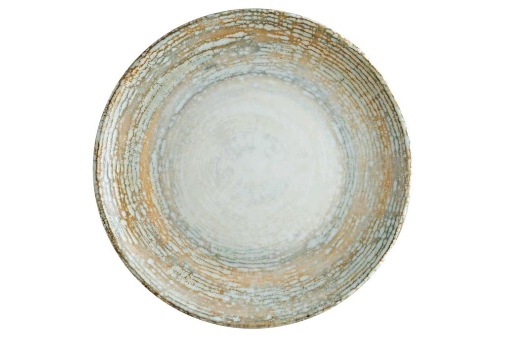 Round Coupe Plate - 270Mm, Patera from Bonna. Patterned, made out of Ceramic and sold in boxes of 12. Hospitality quality at wholesale price with The Flying Fork!